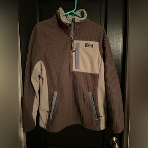 L.L. Bean Brown and Tan Sweatshirt